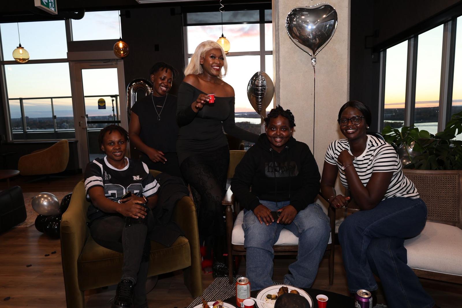 Group of youth smiling together at an Empower Youth Canada gathering.