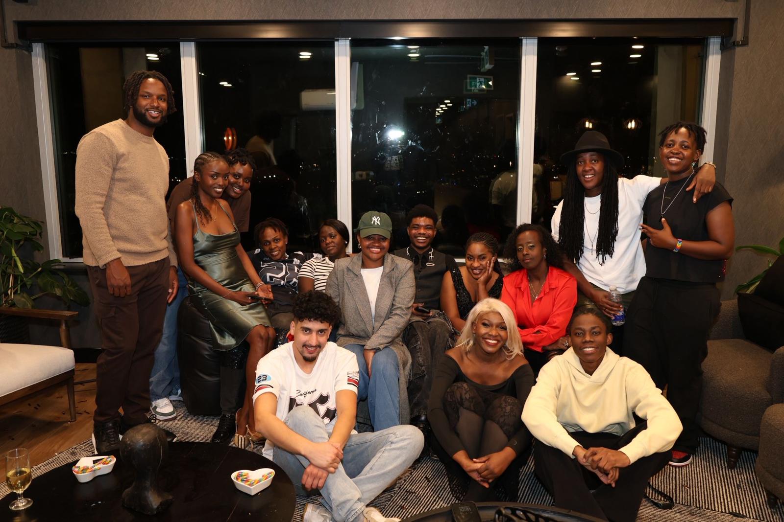 Empower Youth Canada group portrait at an evening gathering.